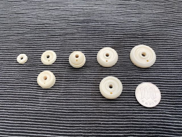 象牙ワッシャー3段の画像