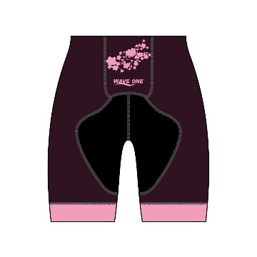 【商品手渡し】桜のAACR　サイクルパンツ（肩ひもなし）の画像