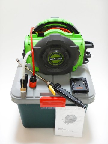 イチネンTASCO エアコン洗浄機 ポータブル TA352WL グレー 電源コード
