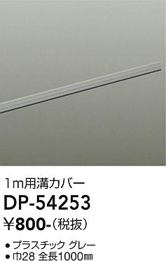 安心のメーカー保証【インボイス対応店】配線ダクトレール オプション DP-54253  大光電機画像