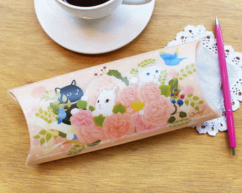 choo choo本舗　JETOY(ジェトイ)　猫のラッピングキット ピンクずきん画像