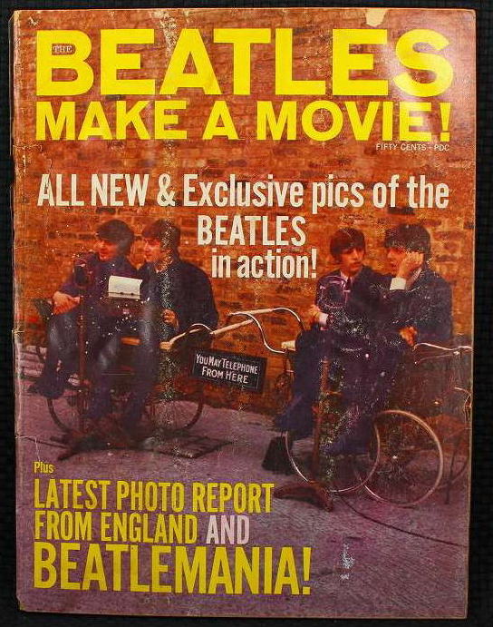 ザ ビートルズ ビートルズ メイク ア ムービー BEATLES　MAKE A MOVIE! Magunm Publicationsの画像