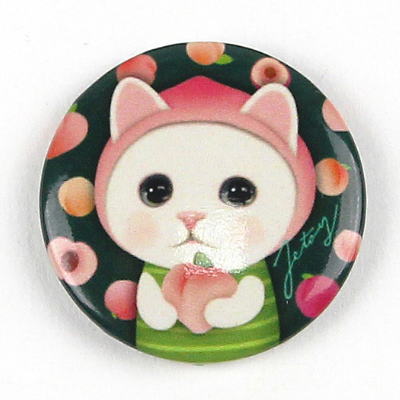 choo choo本舗　JETOY(ジェトイ)　猫のミニマグネット ピーチ画像
