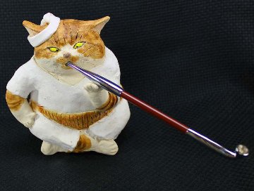 水谷 満 作 頑固おやじ 猫の焼き物たち 皿や器や招き猫画像