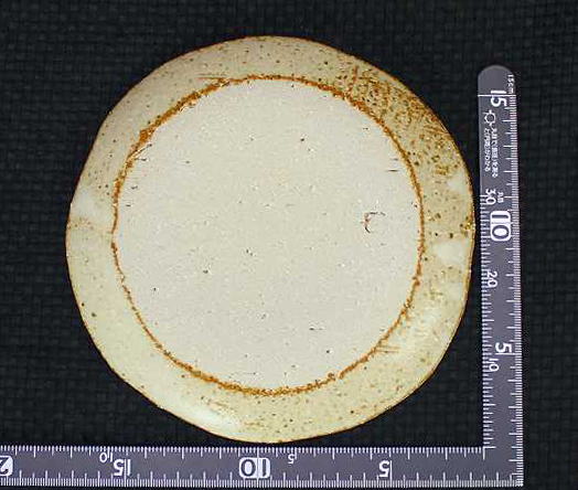 土灰5寸取り皿 仲田製陶 笠間焼の画像