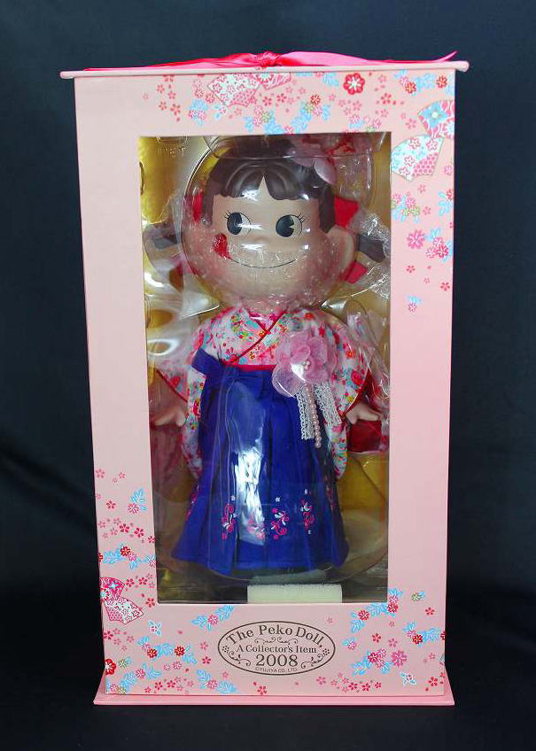 ペコちゃんの大正浪漫　イヤーズペコちゃんドール2008 ビスクドール 不二家 ペコちゃん ポコちゃん ペコポコ ミルキーの画像