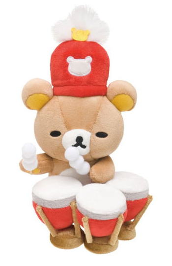 サンエックス リラックマ あつめてぬいぐるみ リラックマの音楽隊 全６種セット 【新品同様品】 ぬいぐるみの画像