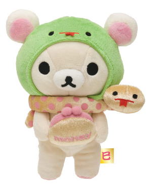 サンエックス リラックマ お正月ぬいぐるみ 2013 巳年三体セット 【新品同様品】 ぬいぐるみの画像