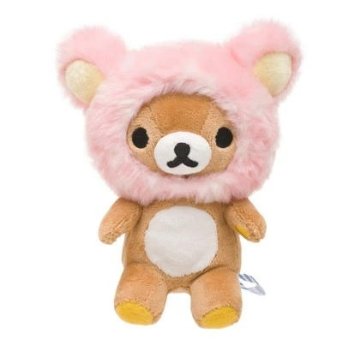 サンエックス リラックマ ケーキBOXぬいぐるみセット 【新品同様品】 ぬいぐるみの画像