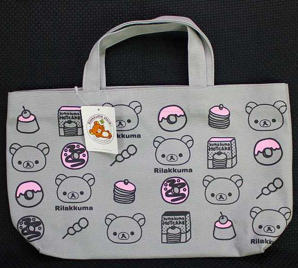 サンエックス リラックマ A4トートバッグ リラックマストア東京駅店限定 【新品同様品】の画像