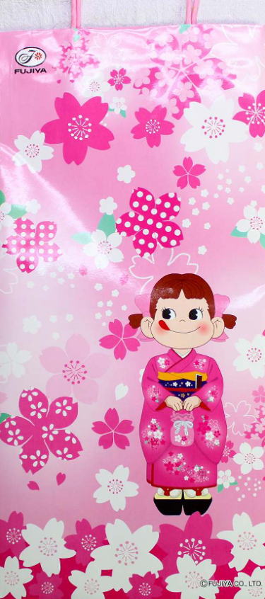 晴れ着 首振り ペコちゃん人形 【新品同様品】 不二家 ペコちゃん ポコちゃん ペコポコ ミルキー 人形 首振りの画像
