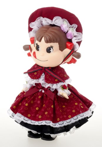 ペコちゃんぱちくり人形 アンティークドール 【新品同様品】 不二家 ペコちゃん ポコちゃん ペコポコ ミルキー 人形の画像