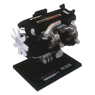 日産 1/24 RB26DETT コレクション トイズキャビンx日産 ニッサン 全4種コンプリートセット カプセルトイ ガチャガチャ ガシャポン ガチャポンの画像