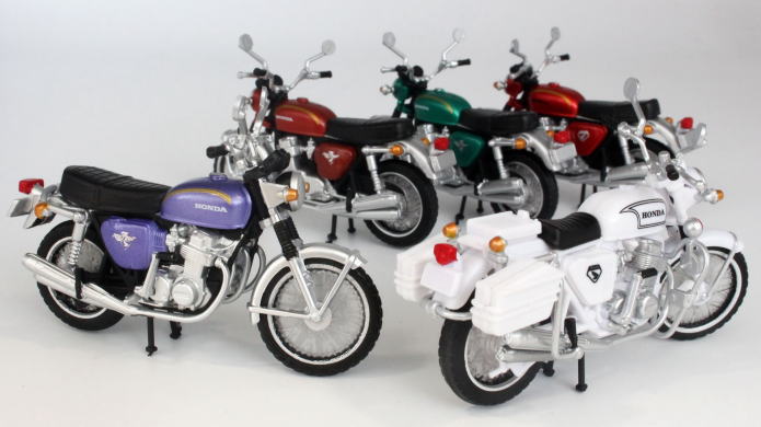Honda Dream CB750 FOUR コレクションII 全5種コンプリートセット タカラトミーアーツ<br>ホンダ ドリーム カプセルトイ ガチャガチャ ガシャポン ガチャポンの画像