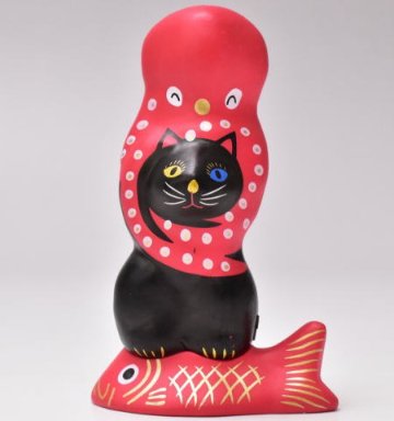 相良人形 猫に蛸 全5種コンプリートセット キタンクラブ カプセルトイ ガチャガチャ ガシャポン ガチャポンの画像