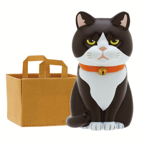紙袋に入った猫 2 全6種コンプリートセット キタンクラブ カプセルトイ ガチャガチャ ガシャポン ガチャポンの画像
