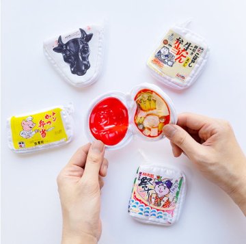 駅弁ポーチコレクション 全5種コンプリートセット ケンエレファント カプセルトイ ガチャガチャ ガシャポン ガチャポン 【新品同様品】の画像
