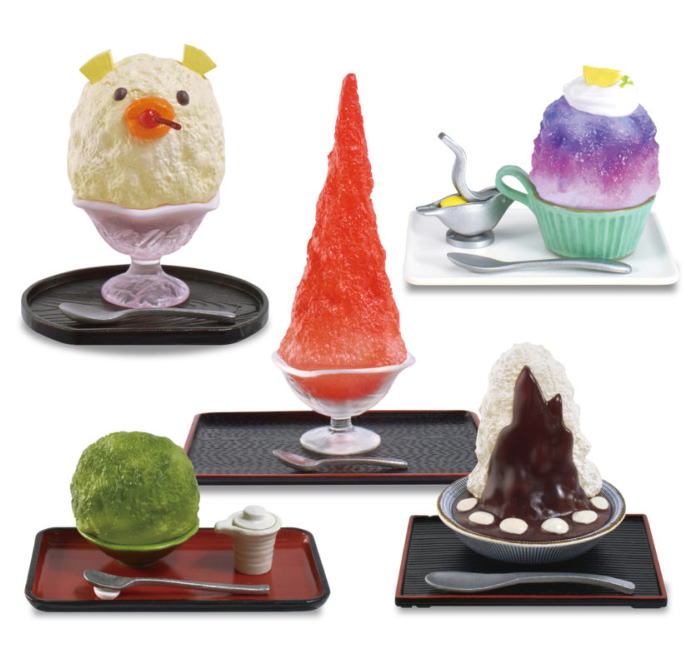 名店 かき氷 ミニチュア コレクション 1 ケンエレファント カプセルトイ ガチャガチャ ガシャポン ガチャポンの画像
