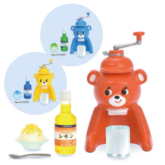 かき氷 ミニチュア コレクション ケンエレファント カプセルトイ ガチャガチャ ガシャポン ガチャポンの画像