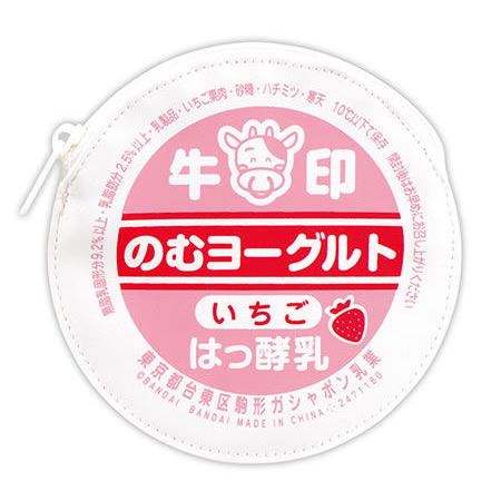 牛乳びんのふたポーチ2 ～カロリー控えめ～ 全6種コンプリートセット バンダイ カプセルトイ ガチャガチャ ガシャポン ガチャポン 【新品同様品】の画像