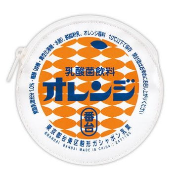 牛乳びんのふたポーチ2 ～カロリー控えめ～ 全6種コンプリートセット バンダイ カプセルトイ ガチャガチャ ガシャポン ガチャポン 【新品同様品】の画像