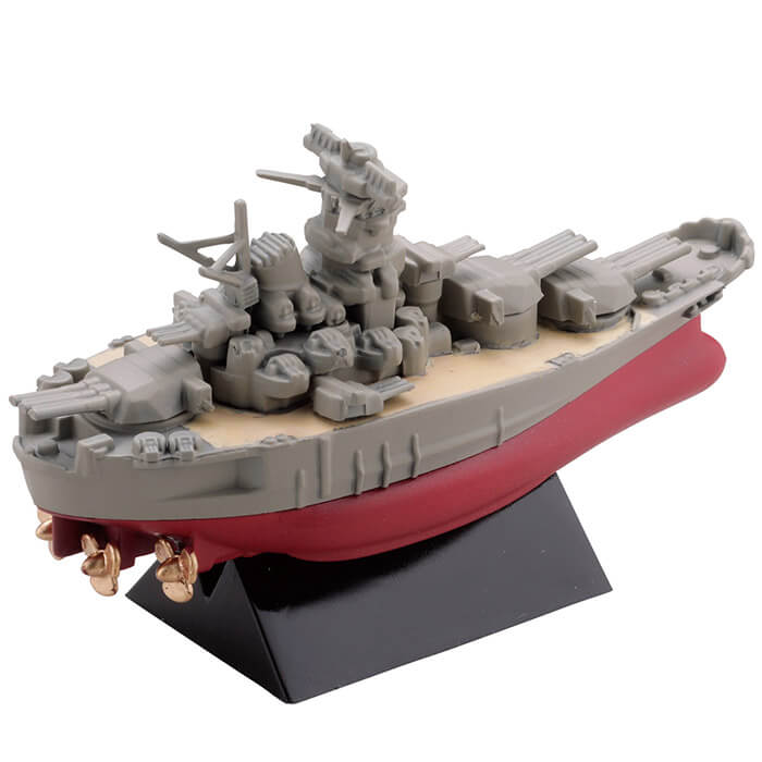 連合艦隊旗艦 大和 三笠編 ワールドシップデフォルメ4 カプセルQミュージアム 全6種コンプリートセット 海洋堂 カプセルトイ ガチャガチャ ガシャポン ガチャポン 【新品同様品】の画像