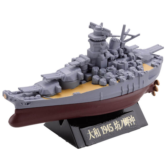 連合艦隊旗艦 大和 三笠編 ワールドシップデフォルメ4 カプセルQミュージアム 全6種コンプリートセット 海洋堂 カプセルトイ ガチャガチャ ガシャポン ガチャポン 【新品同様品】の画像