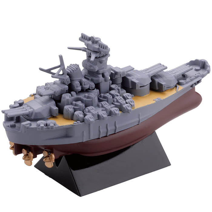 連合艦隊旗艦 大和 三笠編 ワールドシップデフォルメ4 カプセルQミュージアム 全6種コンプリートセット 海洋堂 カプセルトイ ガチャガチャ ガシャポン ガチャポン 【新品同様品】の画像