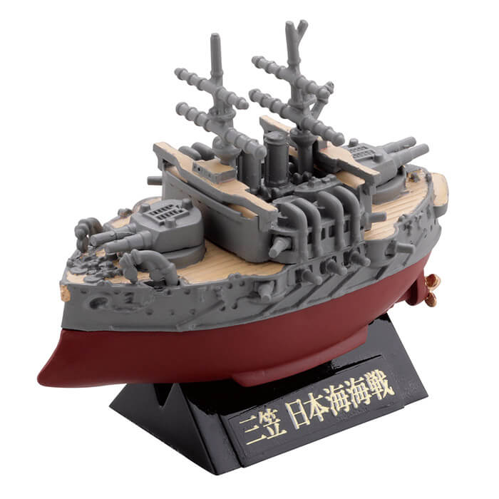 連合艦隊旗艦 大和 三笠編 ワールドシップデフォルメ4 カプセルQミュージアム 全6種コンプリートセット 海洋堂 カプセルトイ ガチャガチャ ガシャポン ガチャポン 【新品同様品】の画像