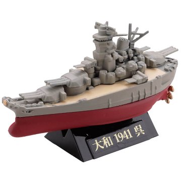 連合艦隊旗艦 大和 三笠編 ワールドシップデフォルメ4 カプセルQミュージアム 全6種コンプリートセット 海洋堂 カプセルトイ ガチャガチャ ガシャポン ガチャポン 【新品同様品】の画像