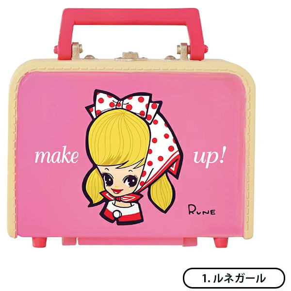 内藤ルネ おでかけトランクコレクション 全6種コンプリートセット ケンエレファント カプセルトイ ガチャガチャ ガシャポン ガチャポン 【新品同様品】の画像