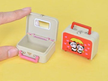 内藤ルネ おでかけトランクコレクション 全6種コンプリートセット ケンエレファント カプセルトイ ガチャガチャ ガシャポン ガチャポン 【新品同様品】の画像