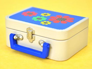 内藤ルネ おでかけトランクコレクション 全6種コンプリートセット ケンエレファント カプセルトイ ガチャガチャ ガシャポン ガチャポン 【新品同様品】の画像