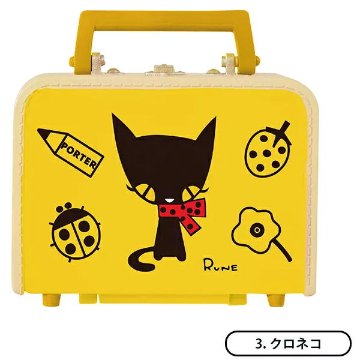 内藤ルネ おでかけトランクコレクション 全6種コンプリートセット ケンエレファント カプセルトイ ガチャガチャ ガシャポン ガチャポン 【新品同様品】の画像