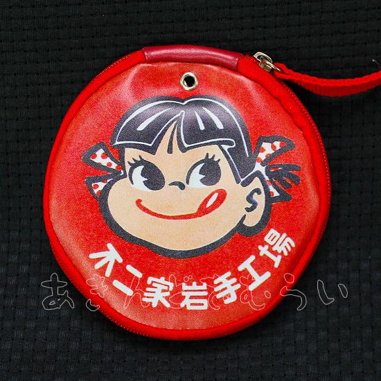 ペコちゃん レトロ看板ポーチ 全6種コンプリートセット レインボー カプセルトイ ガチャガチャ ガシャポン ガチャポン 【新品同様品】の画像