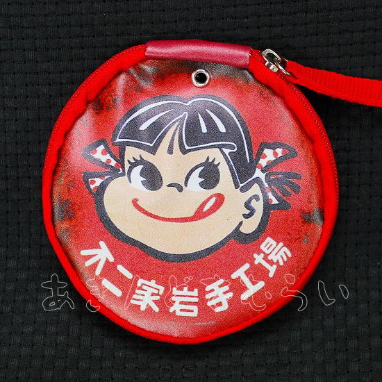 ペコちゃん レトロ看板ポーチ 全6種コンプリートセット レインボー カプセルトイ ガチャガチャ ガシャポン ガチャポン 【新品同様品】の画像