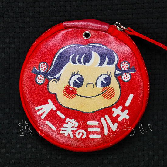 ペコちゃん レトロ看板ポーチ 全6種コンプリートセット レインボー カプセルトイ ガチャガチャ ガシャポン ガチャポン 【新品同様品】の画像