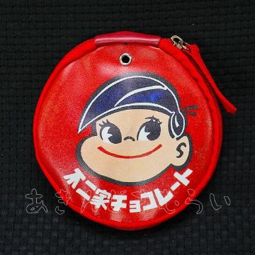 ペコちゃん レトロ看板ポーチ 全6種コンプリートセット レインボー カプセルトイ ガチャガチャ ガシャポン ガチャポン 【新品同様品】の画像