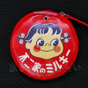 ペコちゃん レトロ看板ポーチ 全6種コンプリートセット レインボー カプセルトイ ガチャガチャ ガシャポン ガチャポン 【新品同様品】の画像