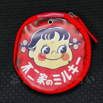 ペコちゃん レトロ看板ポーチ 全6種コンプリートセット レインボー カプセルトイ ガチャガチャ ガシャポン ガチャポン 【新品同様品】の画像