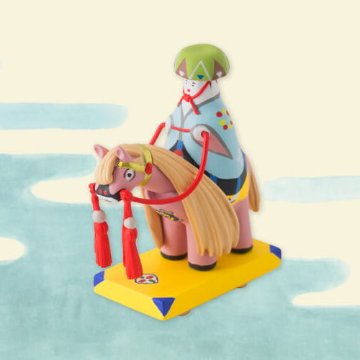 日本まめ郷土玩具 第5弾 ノーマル全7種セット 海洋堂 カプセルトイ ガチャガチャ ガシャポン ガチャポン 【新品同様品】の画像