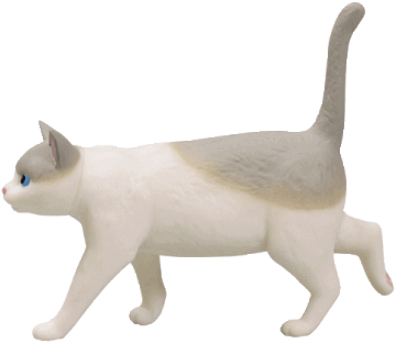 歩く猫 全6種コンプリートセット ターリンインターナショナル カプセルトイ ガチャガチャ ガシャポン ガチャポン 【新品同様品】の画像