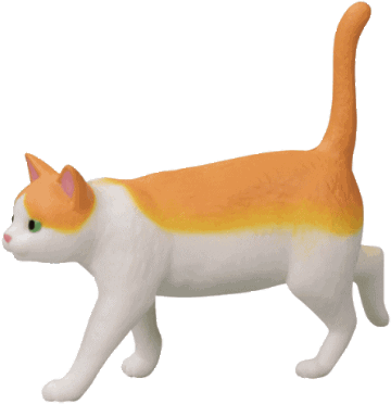 歩く猫 全6種コンプリートセット ターリンインターナショナル カプセルトイ ガチャガチャ ガシャポン ガチャポン 【新品同様品】の画像