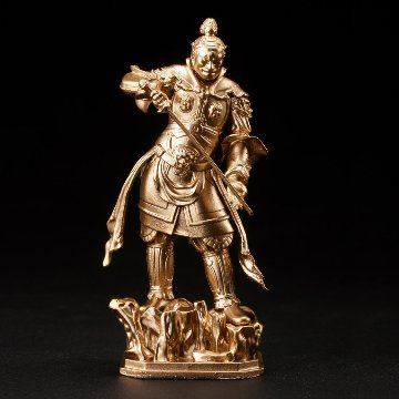 日本の至宝 仏像立体図録3 威容の四天王編 全12種コンプリートセット 海洋堂 カプセルトイ ガチャガチャ ガシャポン ガチャポン 【新品同様品】の画像