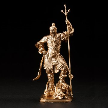 日本の至宝 仏像立体図録3 威容の四天王編 全12種コンプリートセット 海洋堂 カプセルトイ ガチャガチャ ガシャポン ガチャポン 【新品同様品】の画像