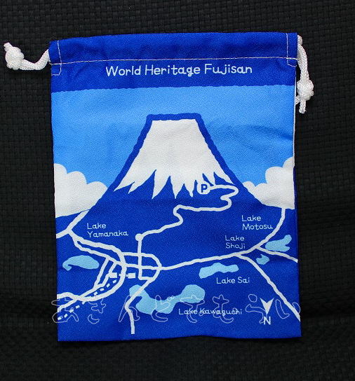 富士山　巾着コレクション 全4種コンプリートセット 夢屋 カプセルトイ ガチャガチャ ガシャポン ガチャポン 【新品同様品】の画像