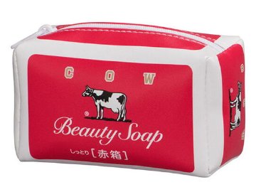 牛乳石鹸ポーチコレクション 全5種コンプリートセット バンダイ カプセルトイ ガチャガチャ ガシャポン ガチャポン 【新品同様品】の画像
