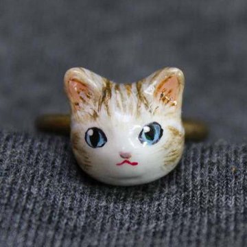 猫のリング　小島美知代 作の画像