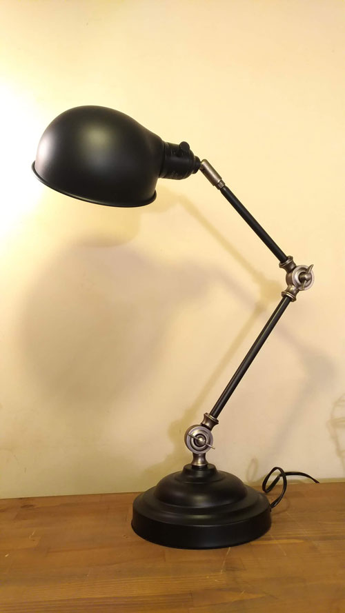 デスクランプA（BK）の画像