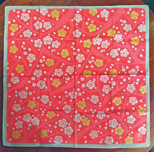 夢二　小風呂敷　梅の画像